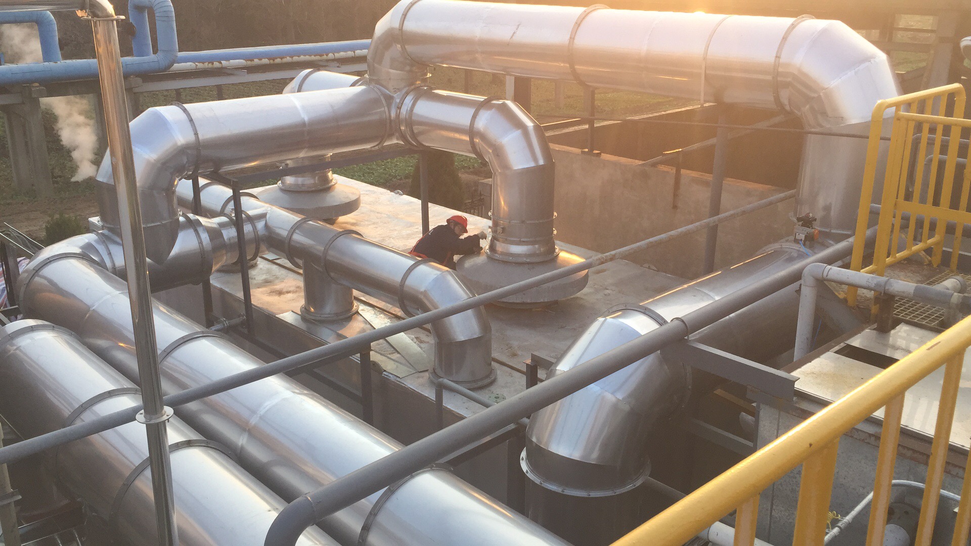 日本旭化成株式會社南通工廠VOCs廢氣生物治理項目順利驗收并交付使用